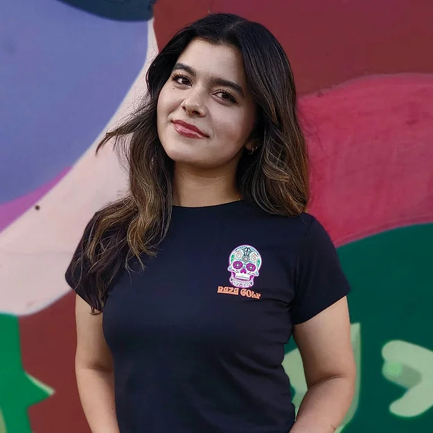 Raza Golf Women's Shirt Dia De Los Muertos