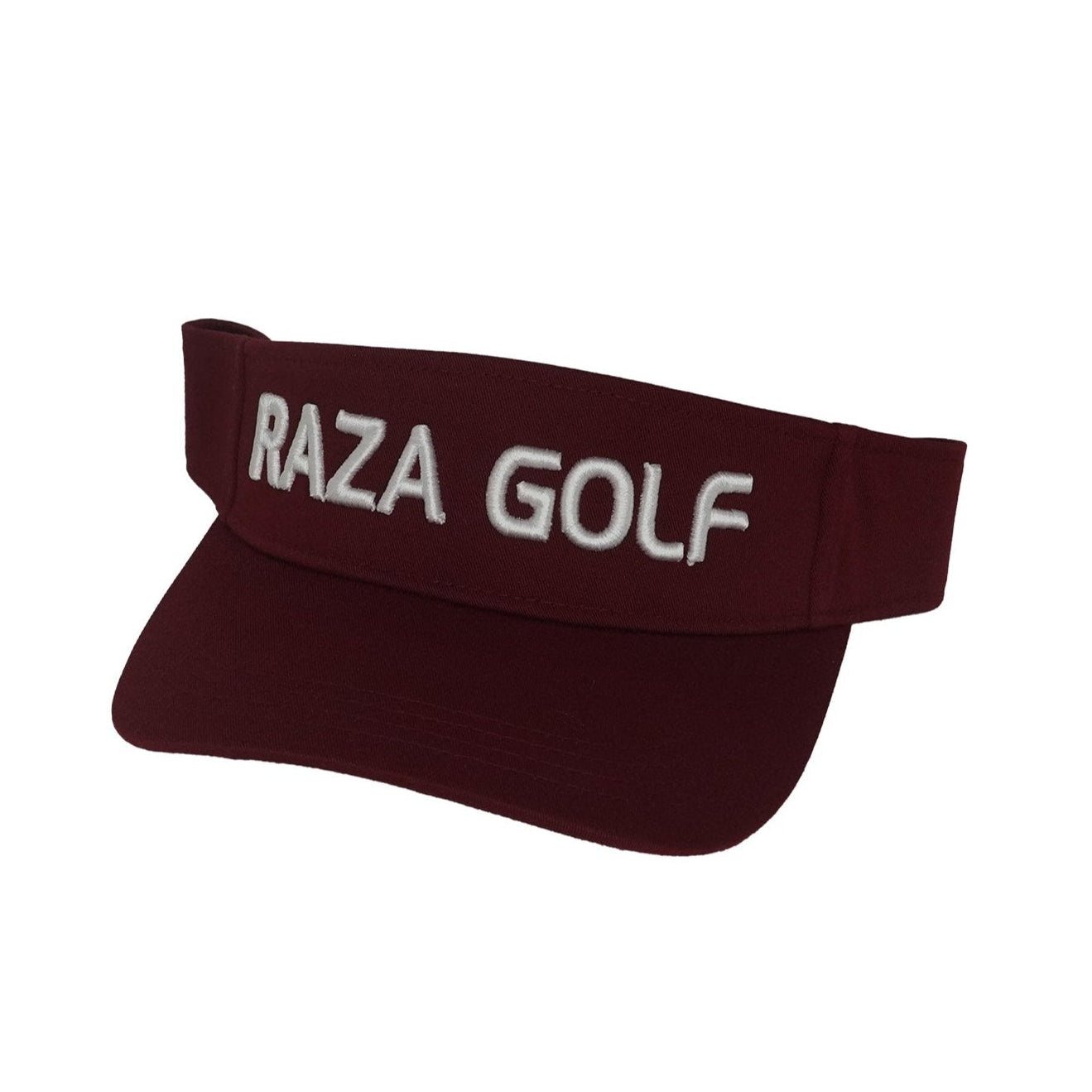 RAZA GOLF MAROON SUN VISOR