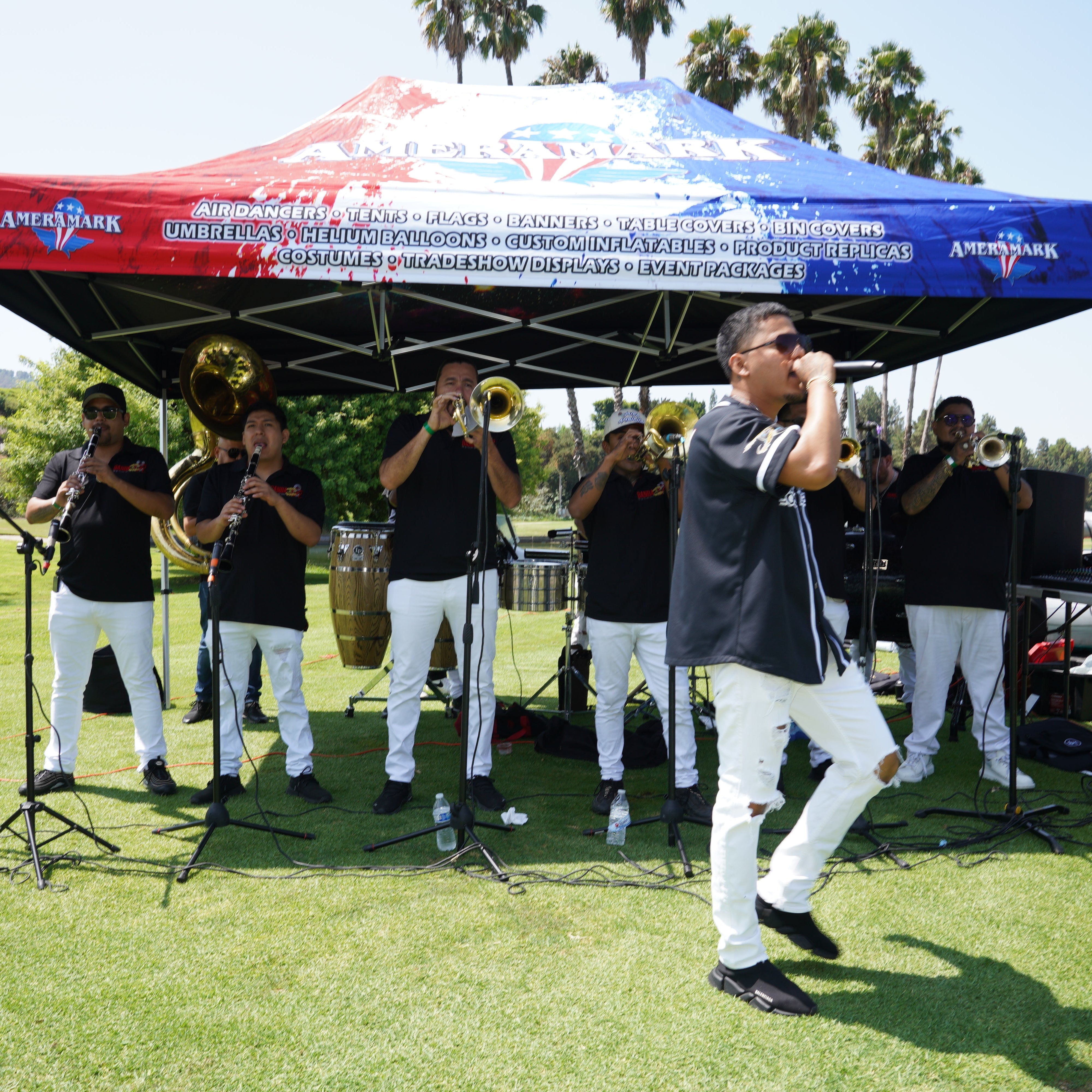 RAZA GOLF TOURNAMENT WITH A BANDA PLAYING WHILE YOU GOLF