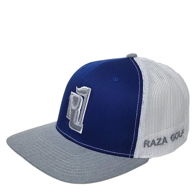 Raza Golf Blue/White Trucker Hat