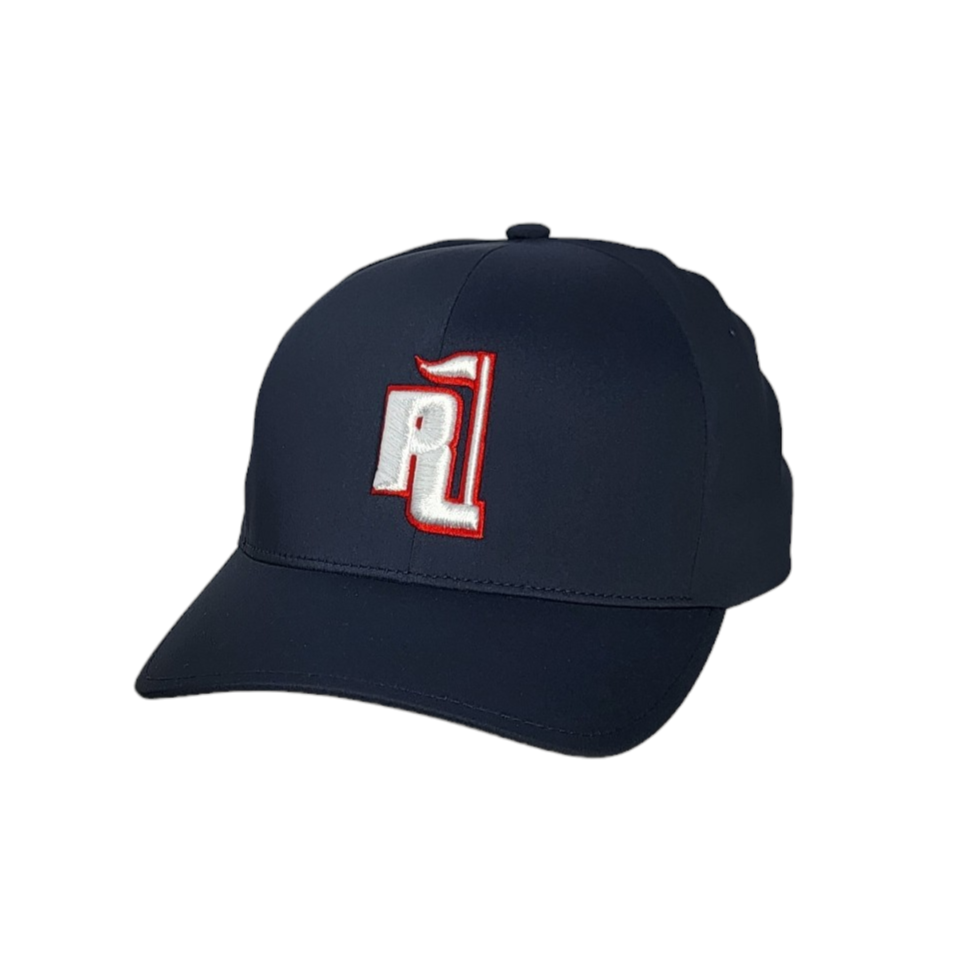 RAZA GOLF NAVY CAPY WITH WHITE AND RED LOGO