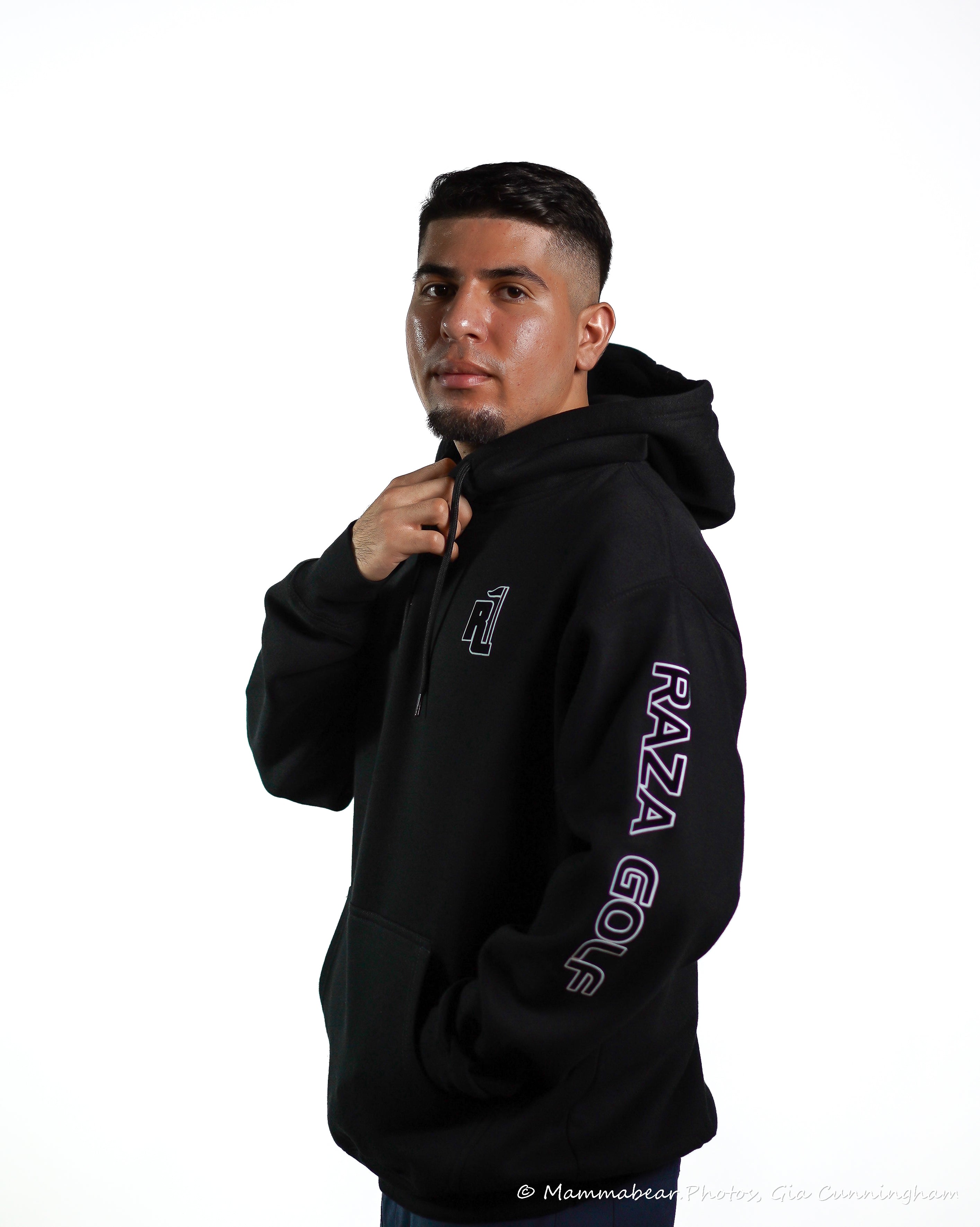 Raza Golf Unisex Black Hoodie