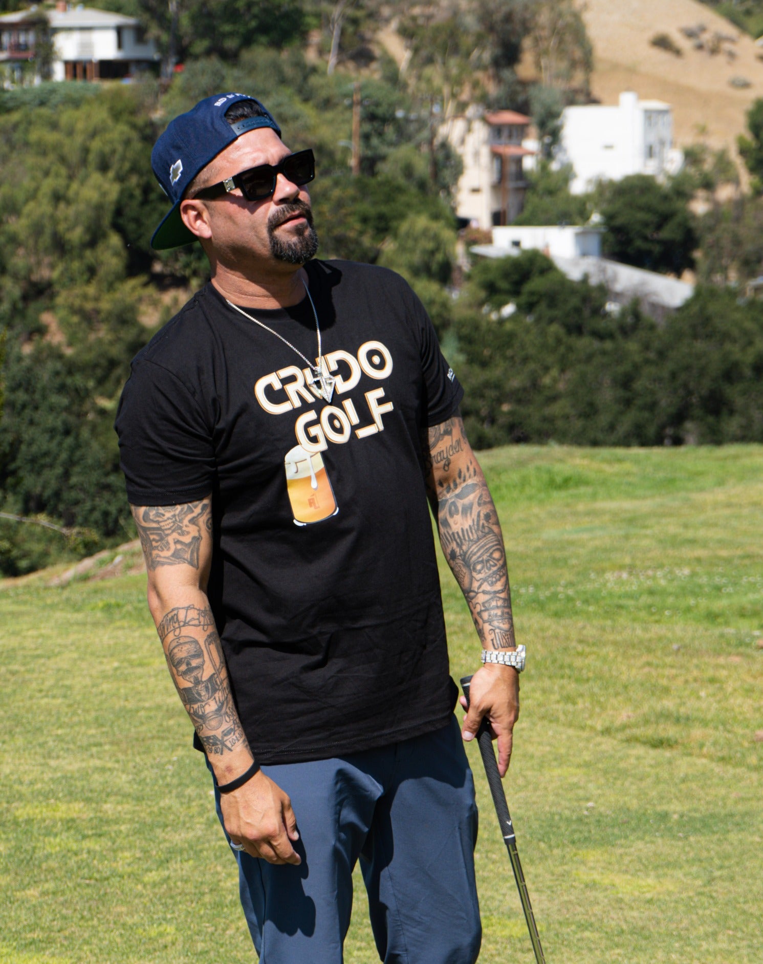 Raza Golf Black Crudo Shirt