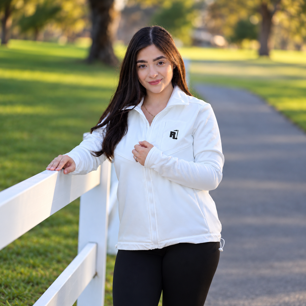 Women Zip Up Warm Jacket