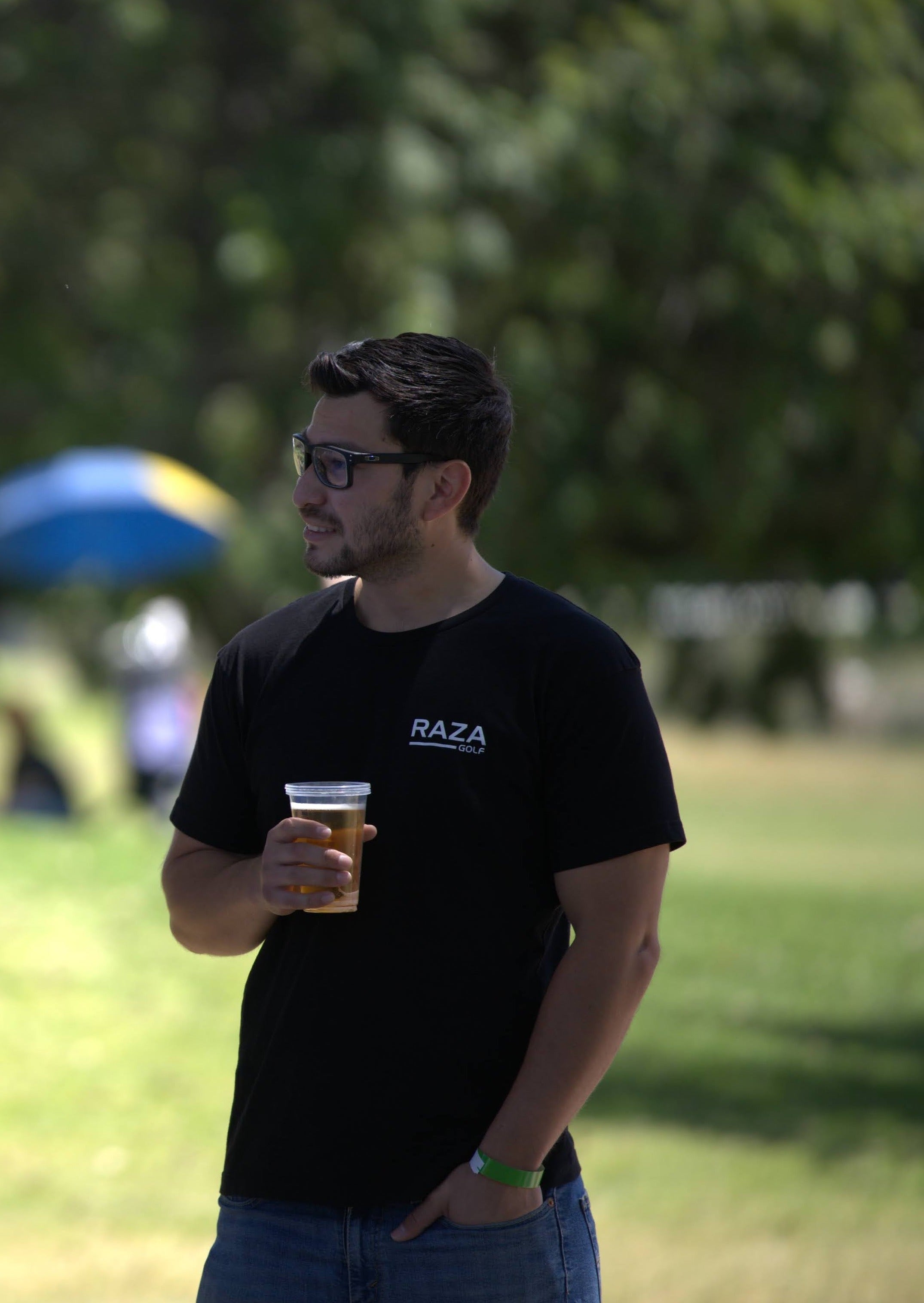 Raza Golf Black Shirt 