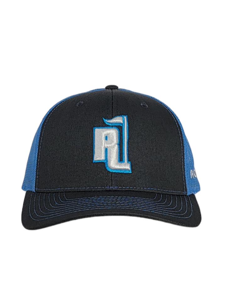 Raza Golf Gray and light blue trucker