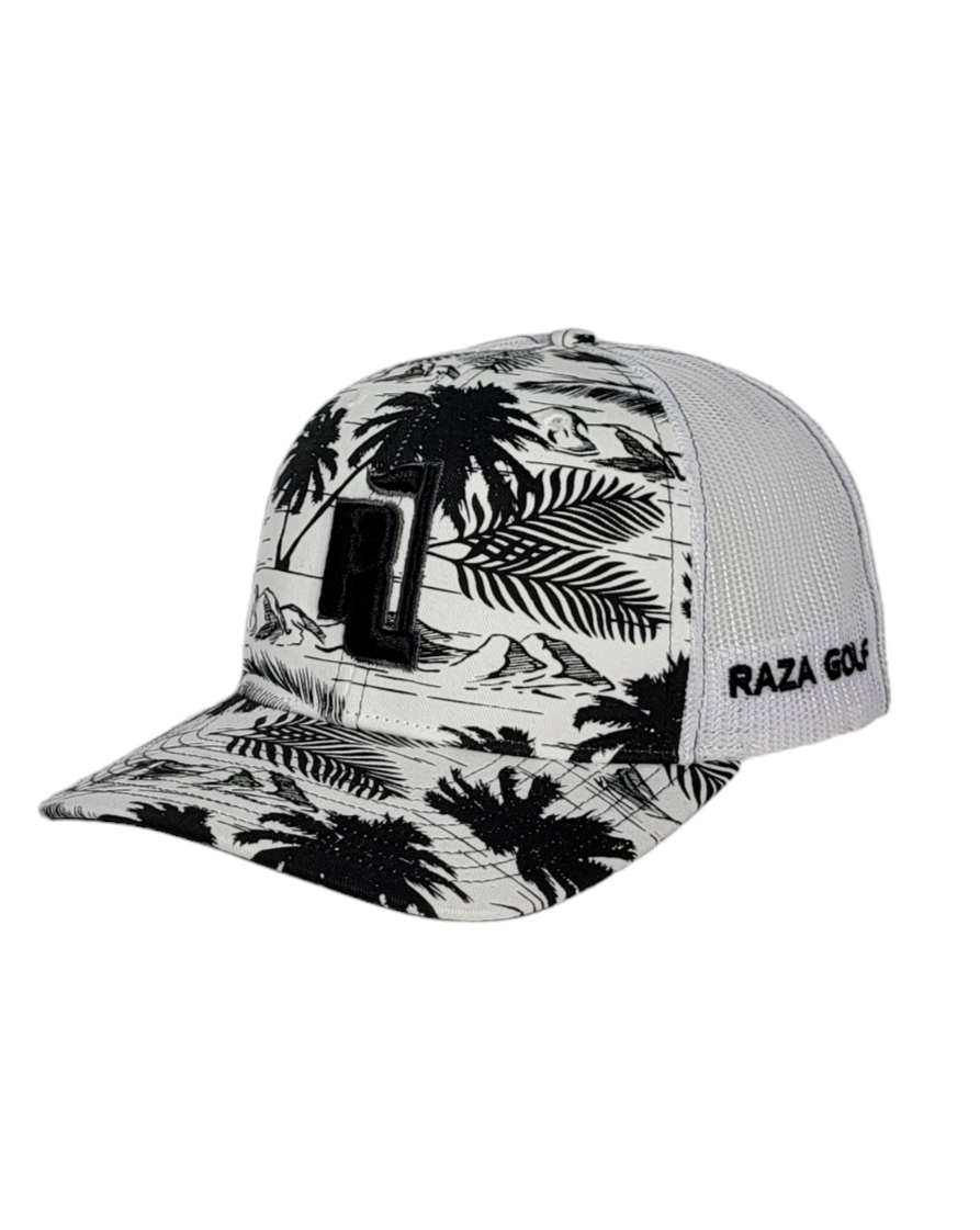 Raza Golf Black Breeze Trucker Hat