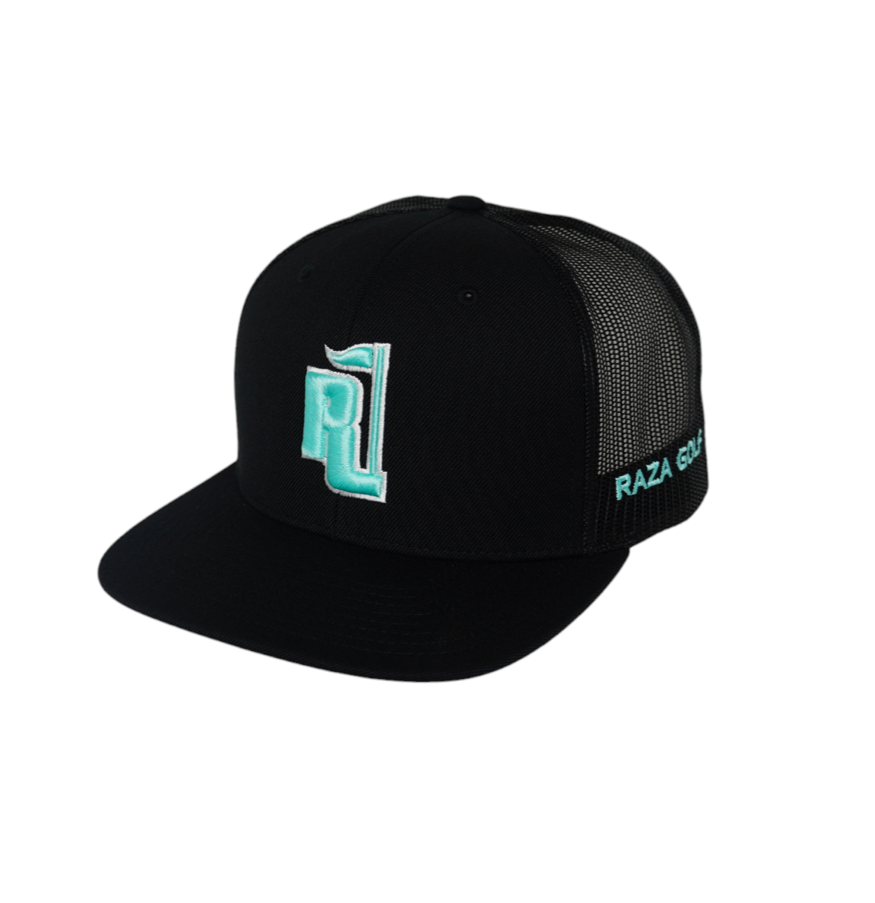 Raza Golf Black Trucker Hat