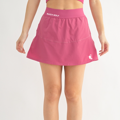 Pink Flowy Skort Raza Golf