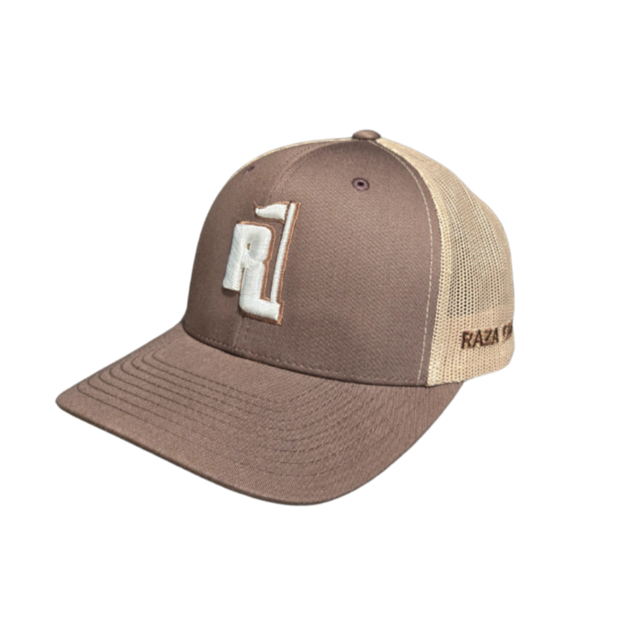 Raza Golf Brown Trucker Cap