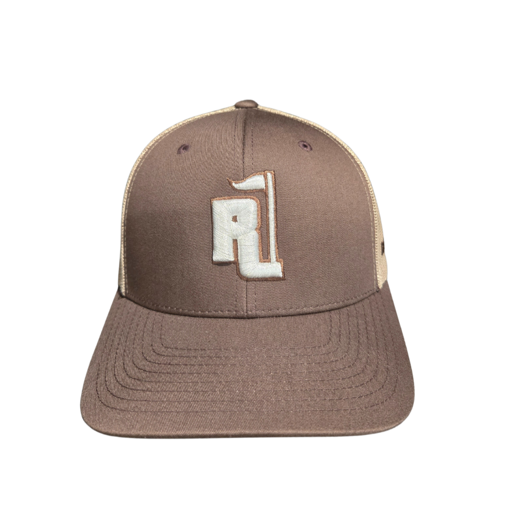Raza Golf Brown Trucker
