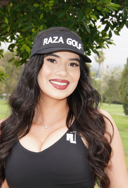 RAZA GOLF BLACK SUN VISOR