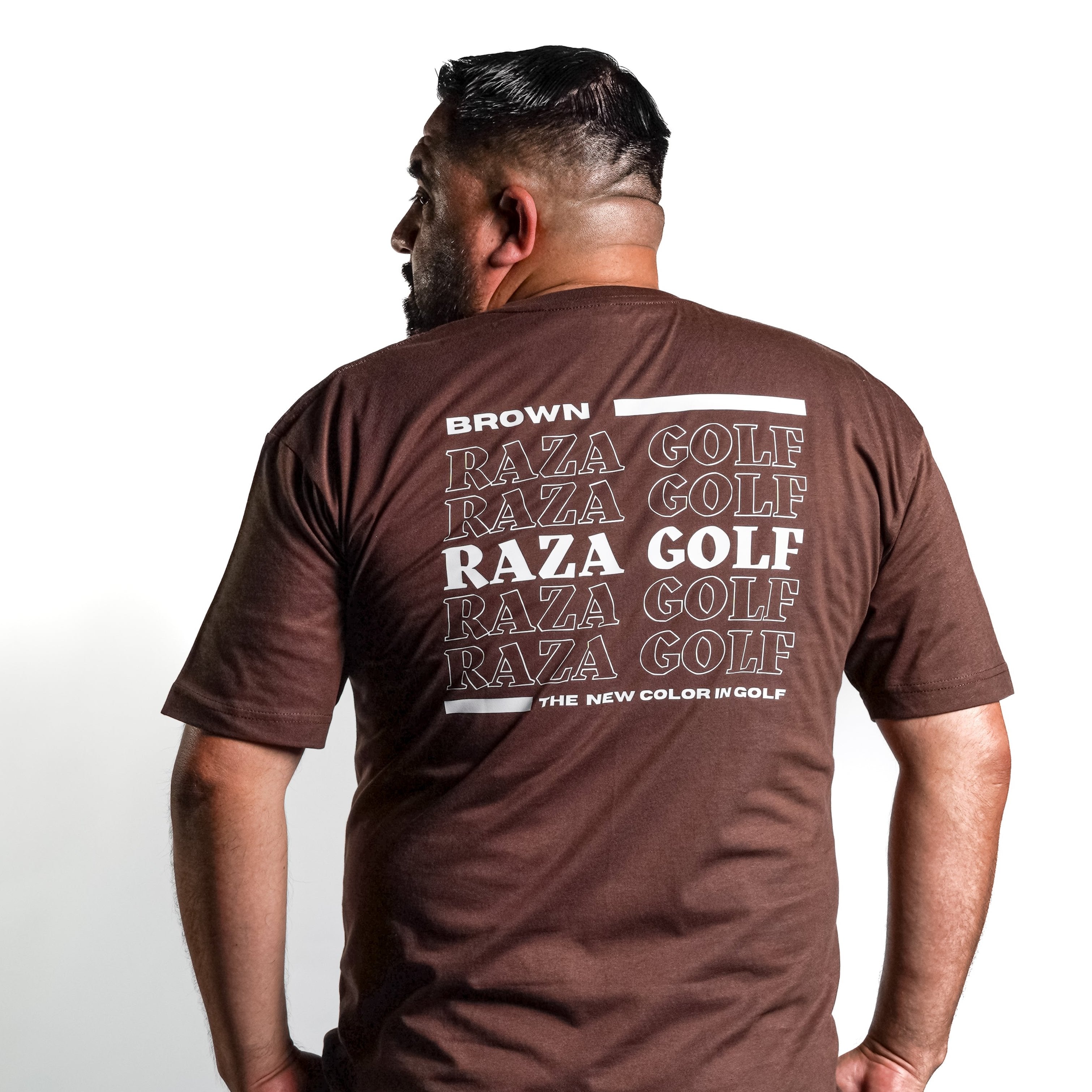 Brown The New Color In Golf T-Shirt