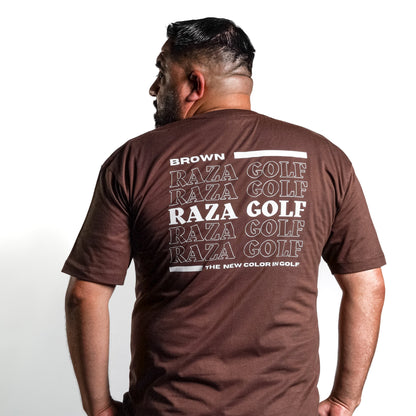 Brown The New Color In Golf T-Shirt