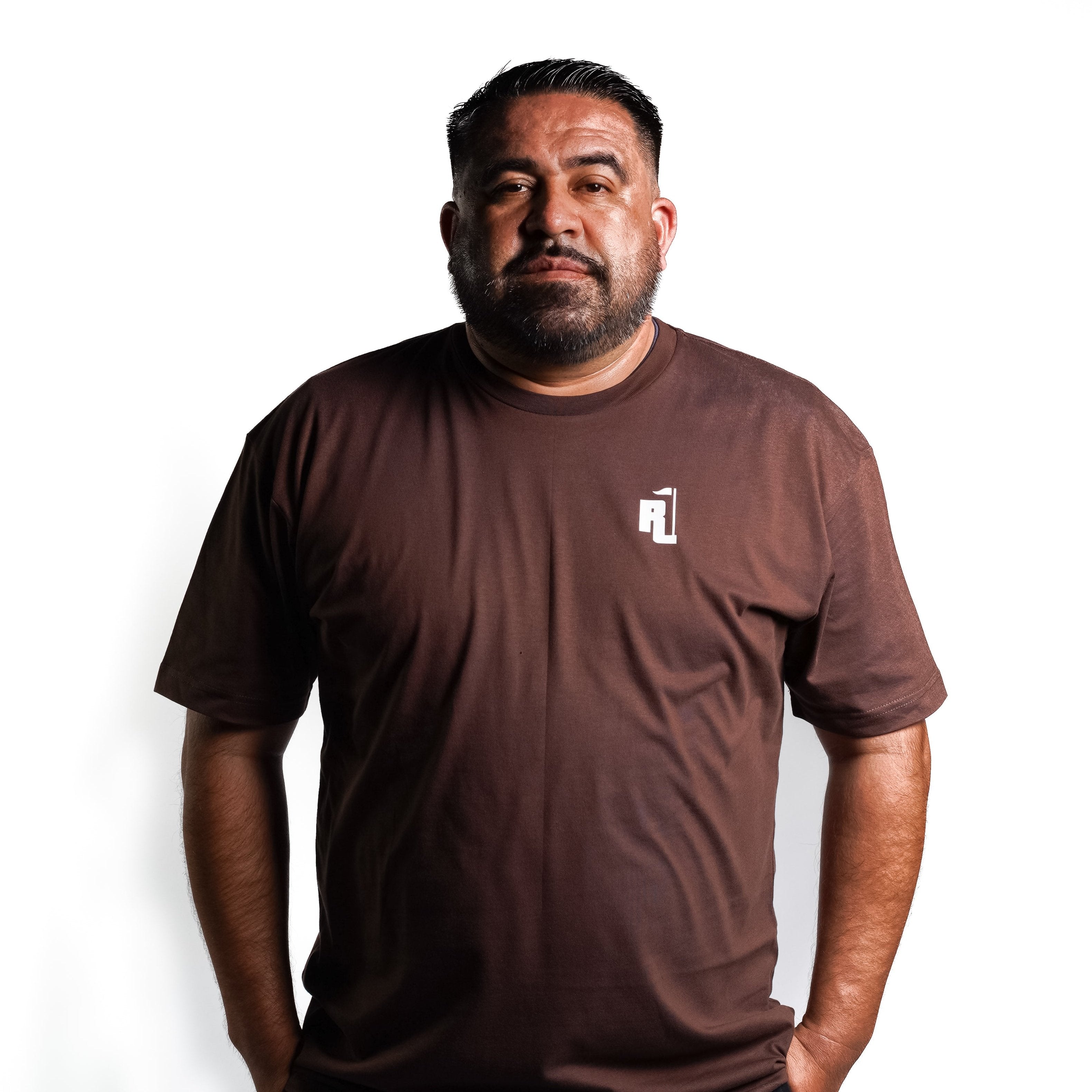 Brown Raza Golf Shirt 